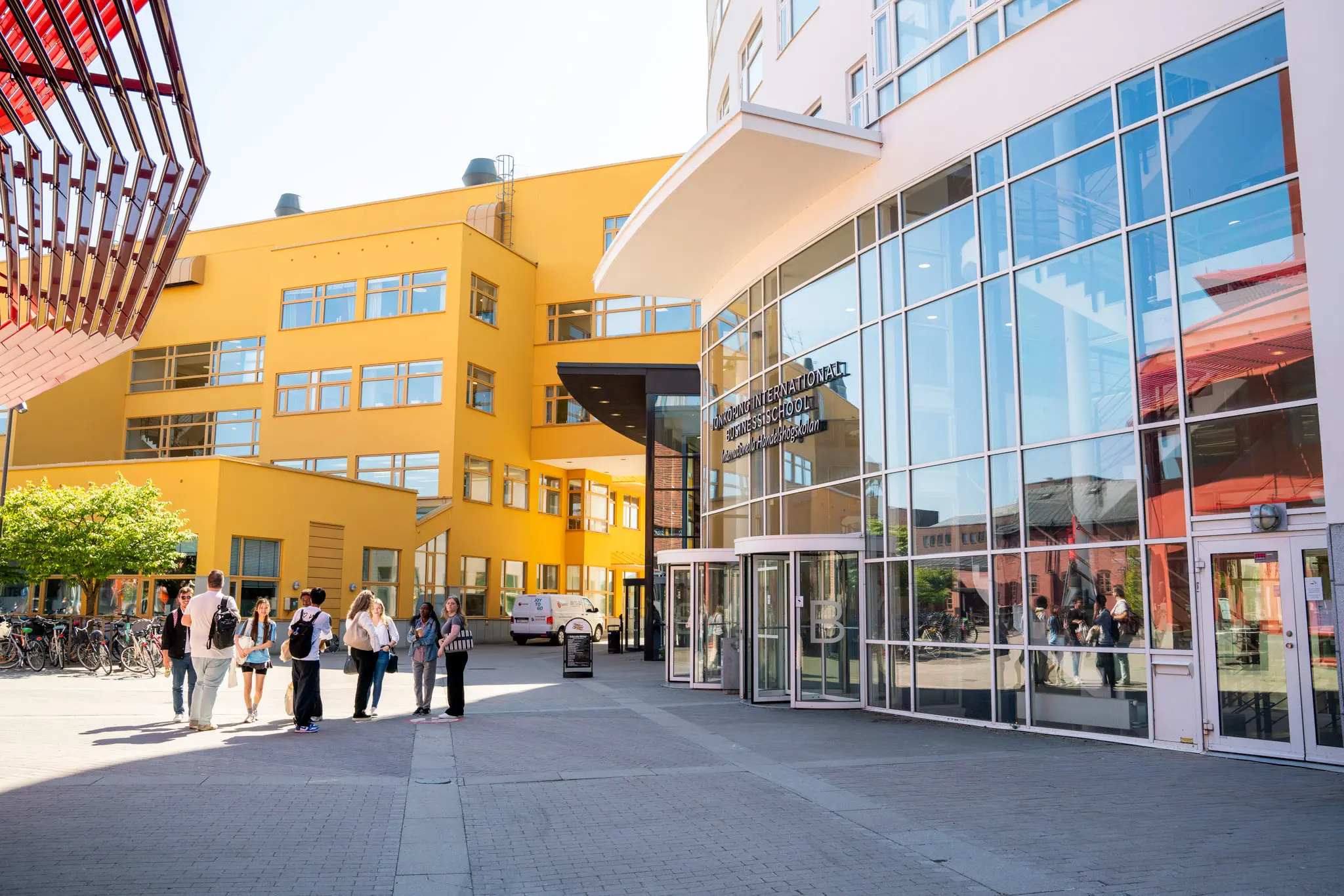 Students at campus