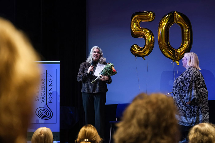 Ingela på scenen