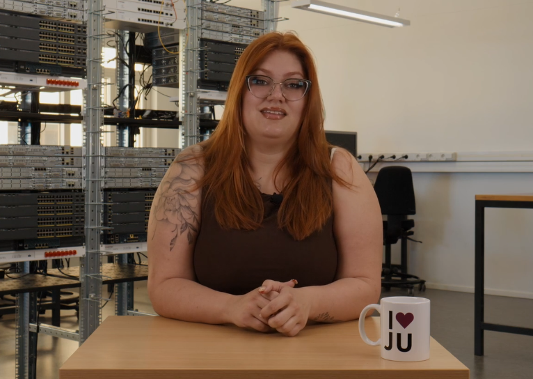 Studentintervju.