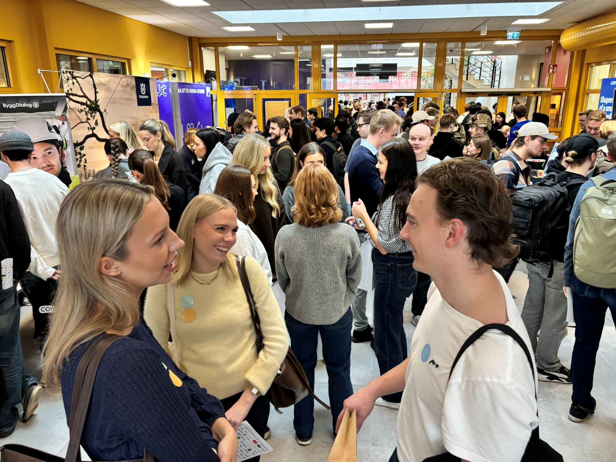 Näringslivsdag på Tekniska Högskolan.