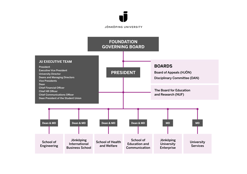 Organization Chart Jönköping University
