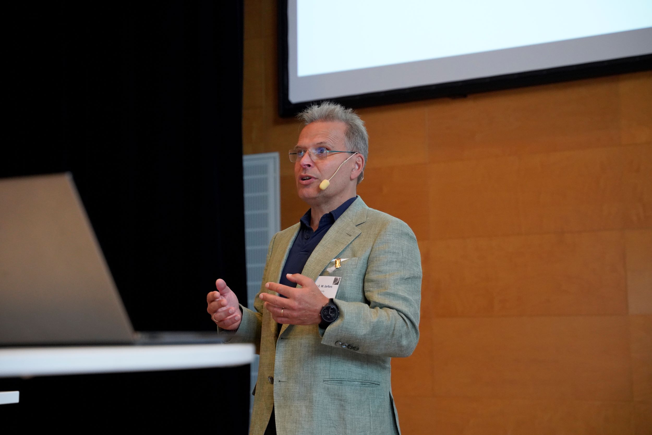 Anders Jarfors, professor i material och tillverkning - gjutning på JTH.