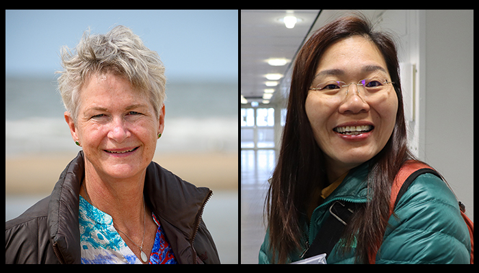 Nicoline Vackerberg and Esther Lim