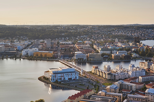 Jönköping från ovan