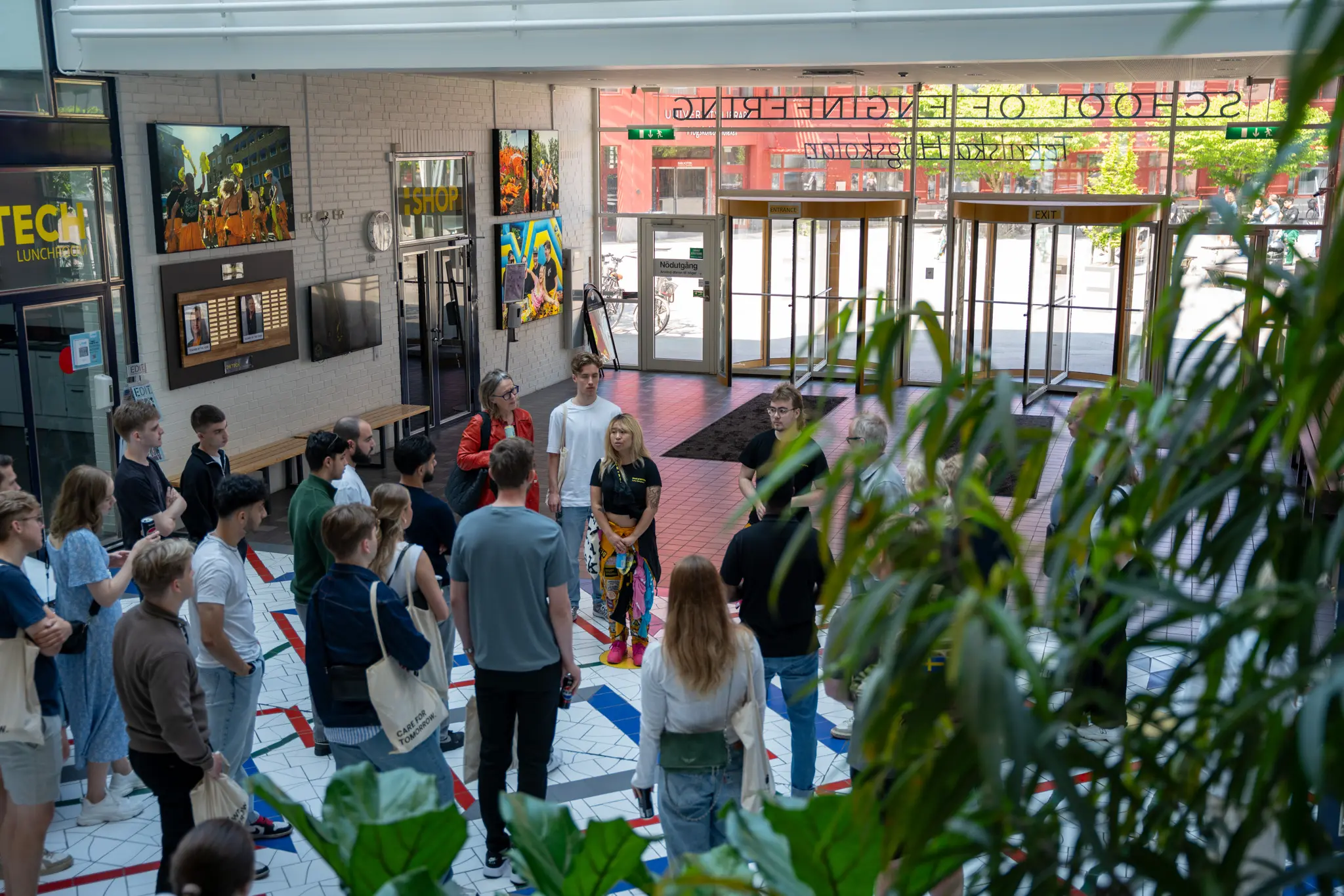 Campustour på JTH