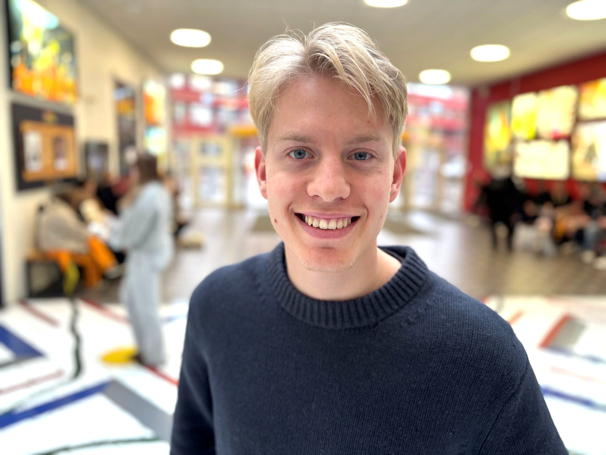 Young male student.