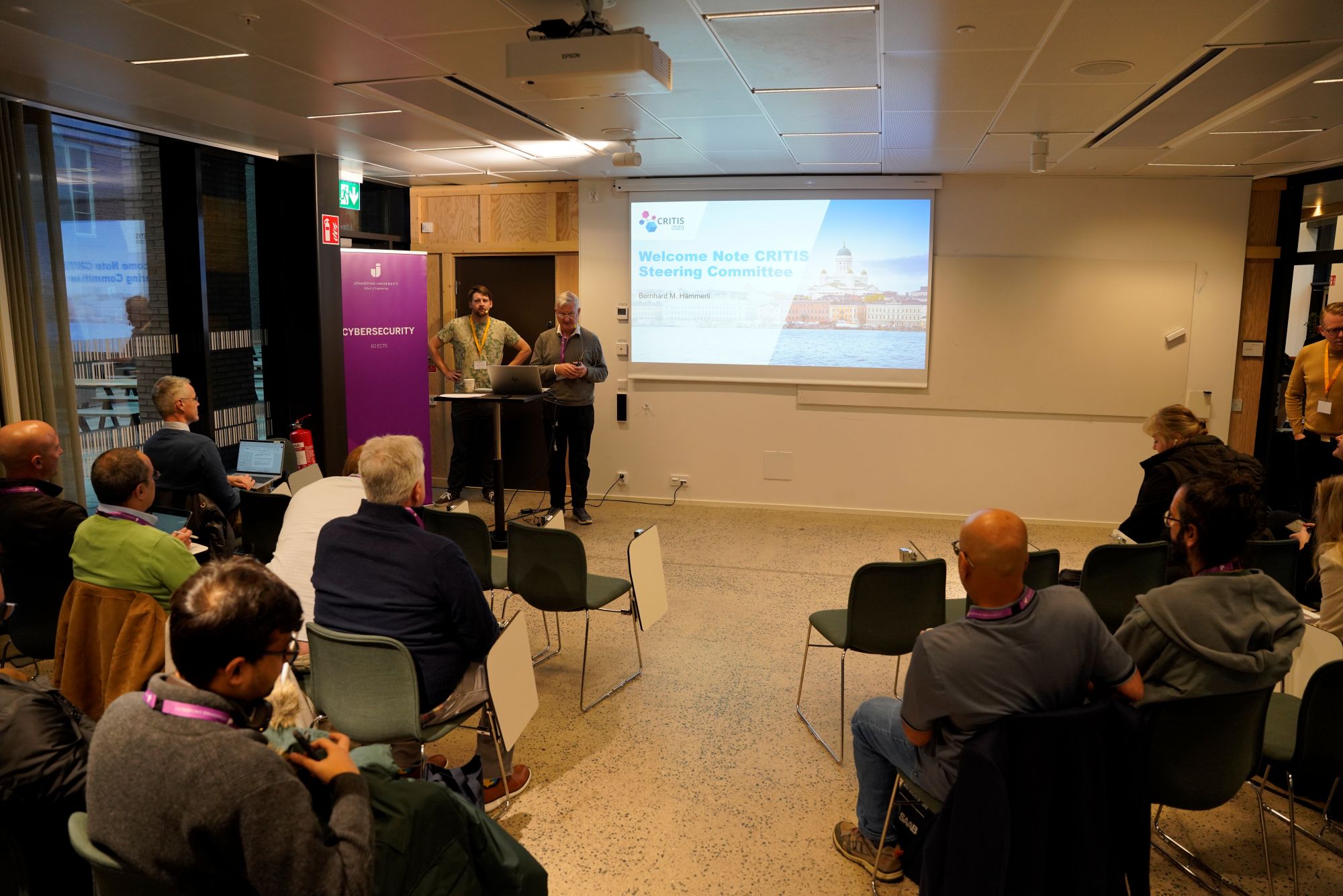 Konferensdeltagare.